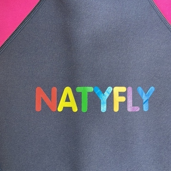 NATYFLY Kids Wetsuit Premium 2mm Neoprene Short Sleeve 3xl 10-12 years - Picture 6 of 8
